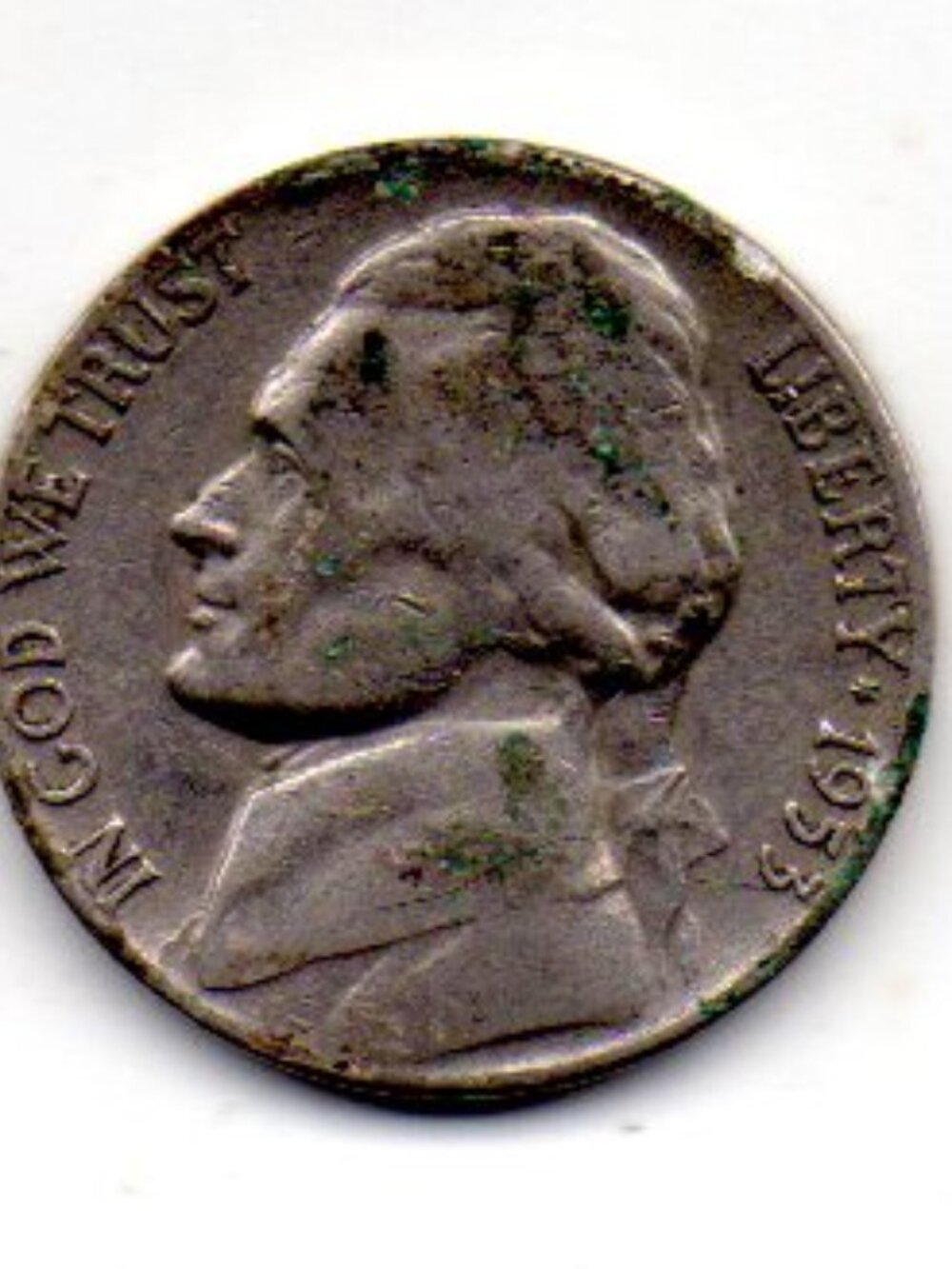 Vintage Coin Find - 1953 D Jefferson Nickel